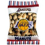 LAK-3346 - Los Angeles Lakers- Plush Peanut Bag Toy